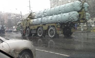 In Belarus, a convoy with S-300 systems moves towards Ukraine (video)