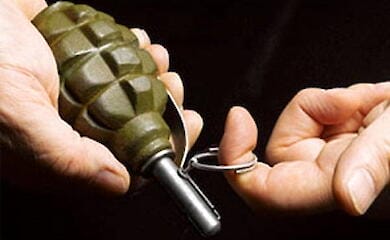 A one-year-old girl was wounded by a grenade near Zhytomyr