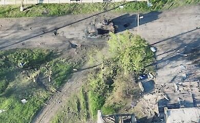 Armed Forces of Ukraine destroyed an enemy armored vehicle Tiger with a crew