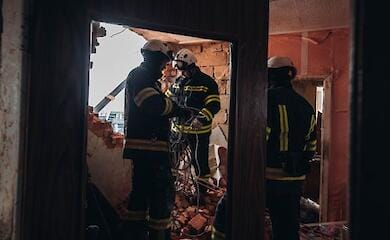 In Izyum, 44 bodies were found under the rubble of a five-story building
