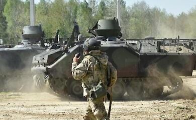 Ukrainian military tested Dutch infantry fighting vehicles YPR-765 (video)