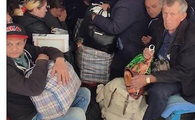 Evacuation bus on the Lysychansk-Bakhmut highway managed to leave under shelling