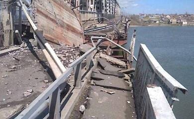 The occupiers shelled the Odessa region again: the bridge and houses were damaged