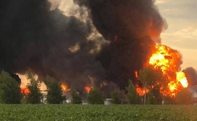 Russians got into the oil depot in the Dnepropetrovsk region