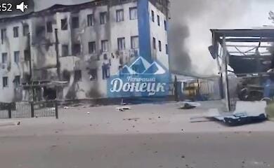 Social networks showed the consequences of the explosion of an ammunition depot in Donetsk