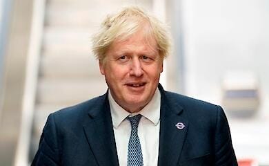 Boris Johnson visited the Ukrainian military at the training ground in Britain