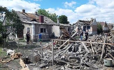 Ukrainian air defense shot down two drones. Unfortunately, a civilian died under the clouds of one of them.