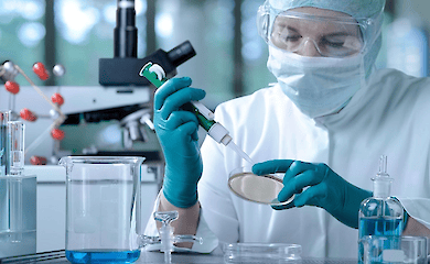 Scientist in the laboratory