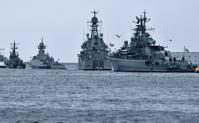 The Russian fleet no longer controls the waters off the coast of Ukraine