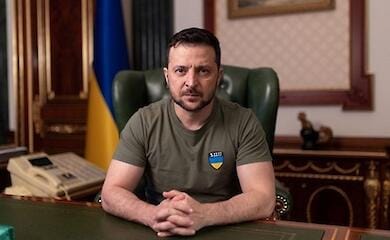 Volodymyr Zelenskyy delivered a speech at the opening of the Walk of Courage and the second summit of the international Crimean platform in Kyiv