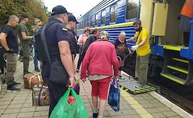 Vereshchuk clarified the expansion of the evacuation zone