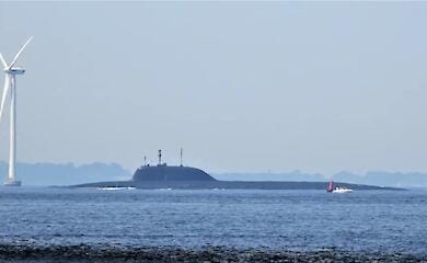 Russian attack nuclear submarine spotted off the coast of Italy