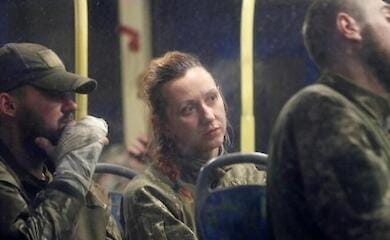 A pregnant soldier is in Russian captivity