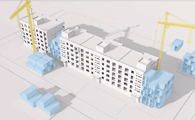 Canadian architects have developed a plan for the reconstruction of damaged high-rise buildings
