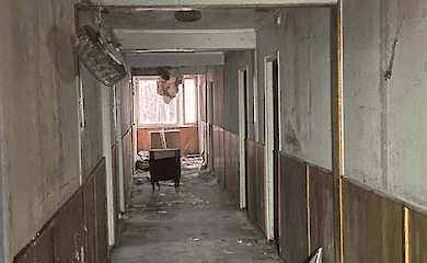 The Russian embassy in Poland demolished a rented building