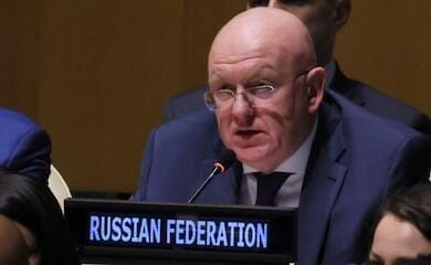 Nebenzia macht bei UN-Sicherheitsratssitzung ukrainische Luftabwehr f&uuml;r zivile Opfer verantwortlich
