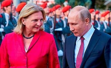 Ehemaliger &ouml;sterreichischer Au&szlig;enminister lobt winterliches Moskau