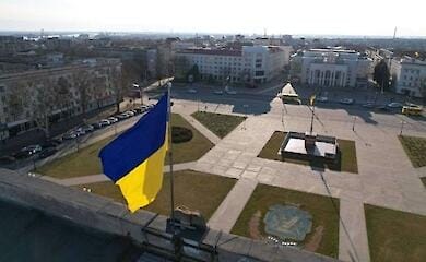 Russians shelled the centre of Kherson. There are casualties