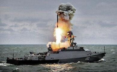 Russia concentrates a near-record number of missiles in the Black Sea