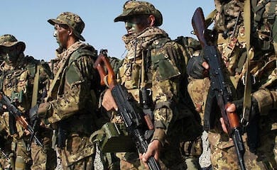 Wagner PMCs &uuml;bernehmen ein Dorf mit einer Bev&ouml;lkerung von drei