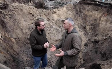 Klitschko interviewed by German journalist Bild