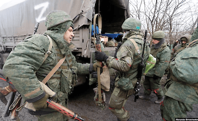 Generalstab: Russische Mobilisierer weigern sich, in die Offensive zu gehen