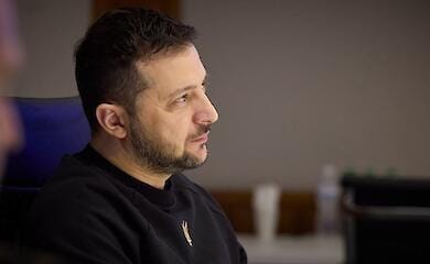 Zelensky sagt, die Angst vor massiven russischen Luftangriffen sei unn&ouml;tig 