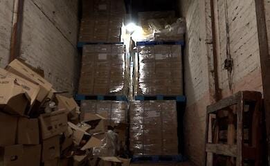 500 tonnes of rotting humanitarian aid found in Kyiv warehouses