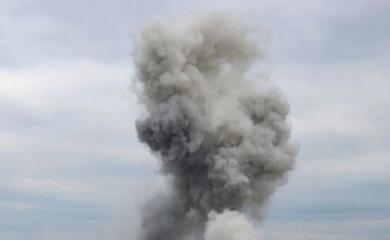 Es gab eine Explosion auf einem Flugplatz in Belarus