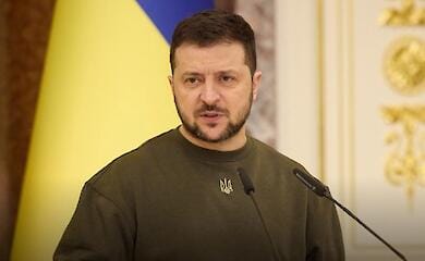 Zelensky sagt, er werde ein friedliches Leben in der Ukraine garantieren