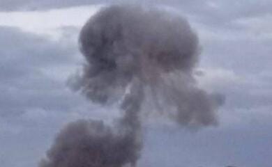 Eine Explosion ereignete sich in der N&auml;he des Dorfes Fedorovka