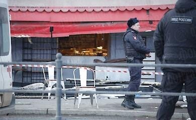 Prominent Russian propagandist killed in blast in centre of St Petersburg. What is known