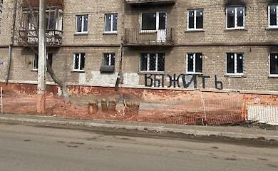Russen vertreiben Bewohner von Kherson aus ihren H&auml;usern