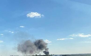 Es gab eine Explosion in einem Grenzschutzst&uuml;tzpunkt im besetzten Simferopol
