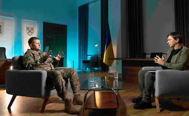 AFU-Oberbefehlshaber Valeriy Zaluzhniy im Interview mit dem Journalisten Dmitriy Komarov