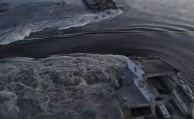 Zerst&ouml;rung des Wasserkraftwerks Kakhovska wird zivile Infrastruktur und Landwirtschaft beeintr&auml;chtigen