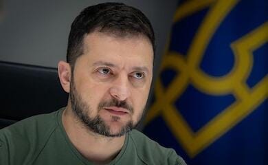 Zelensky berichtet über einen der russischen Pläne, das KKW Saporischschja zu sprengen