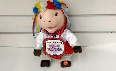 A shop in Russia was evacuated because of a soft toy in a Ukrainian costume