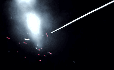 The moment of shooting down an enemy "Shahed" in Odessa region caught on video