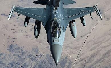 The U.S. has granted permission for the transfer of F-16 fighter jets to Ukraine from the governments of Denmark and the Netherlands