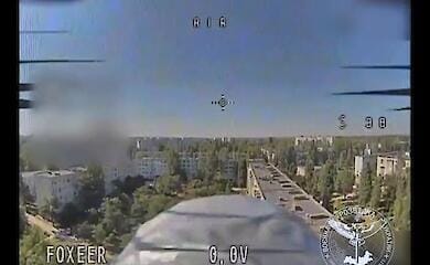Mehrere Anf&uuml;hrer der Besatzungspolizei wurden bei einer Explosion in Energodar verletzt
