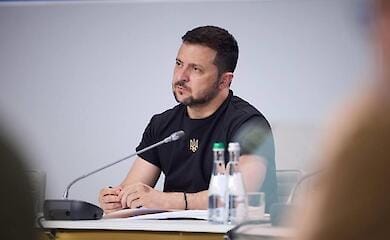 Zelensky traf zu Gesprächen in Schweden ein