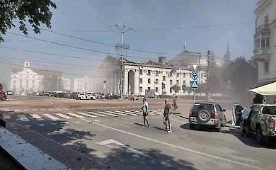 Zelensky showed the consequences of the strike on Chernihiv, there are dead