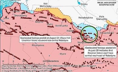 Ukrainian troops make important gains in Robotino, west of Zaporizhzhya