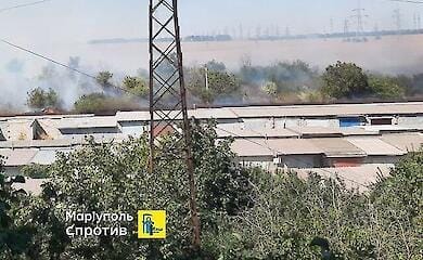 Guerillas z&uuml;nden einen russischen St&uuml;tzpunkt im vor&uuml;bergehend besetzten Mariupol an