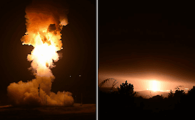 The U.S. conducted a test launch of a Minuteman III missile