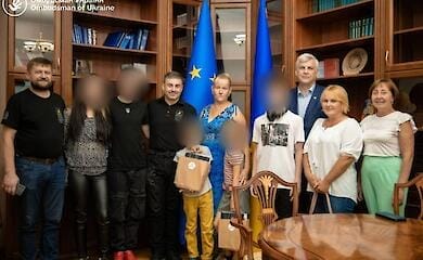 9 more children were returned to Ukraine
