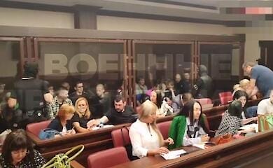  Russia began the trial of Azov soldiers- video from the hall of the "court"