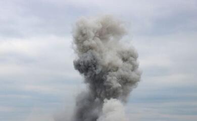 Am Morgen waren in der russischen Stadt Kursk Explosionen zu hören