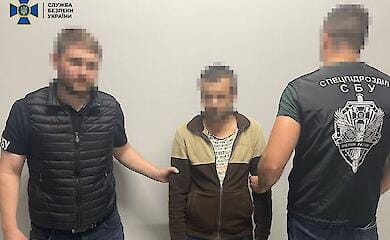 A recidivist who helped Russians plant minefields has been detained